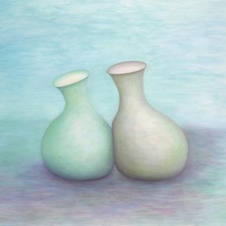 Green Vases, 142 x 150 cm, 2007